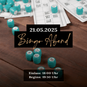 Bingo-Abend am 21.05.2025