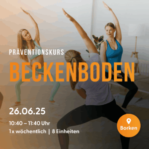 Rückbildungs/Beckenbodenkurs in Borken - 26.06. - 26.08.25