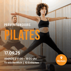 Präventionskurs Pilates - 17.09. - 26.11.25 - Borken