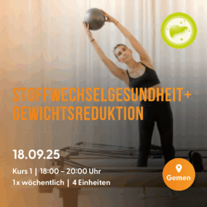 Stoffwechselgesundheit & Gewichtsreduktion - Start 18.09.25