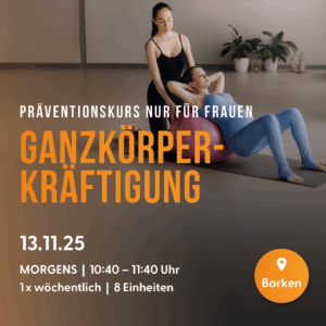Präventionskurs Ganzkörpertraining nur für Frauen - Borkenn  - 13.11. - 15.01.25