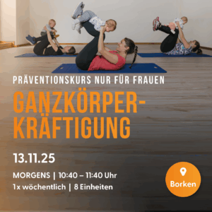 Präventionskurs Ganzkörpertraining nur für Frauen - Borken  - 13.11. - 15.01.25