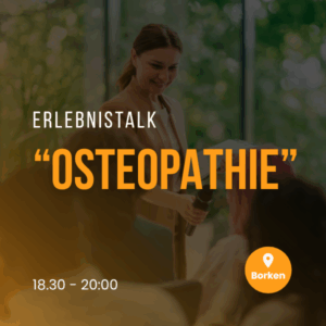 Erlebnistalk - "Osteopathie" - 08.04.2026