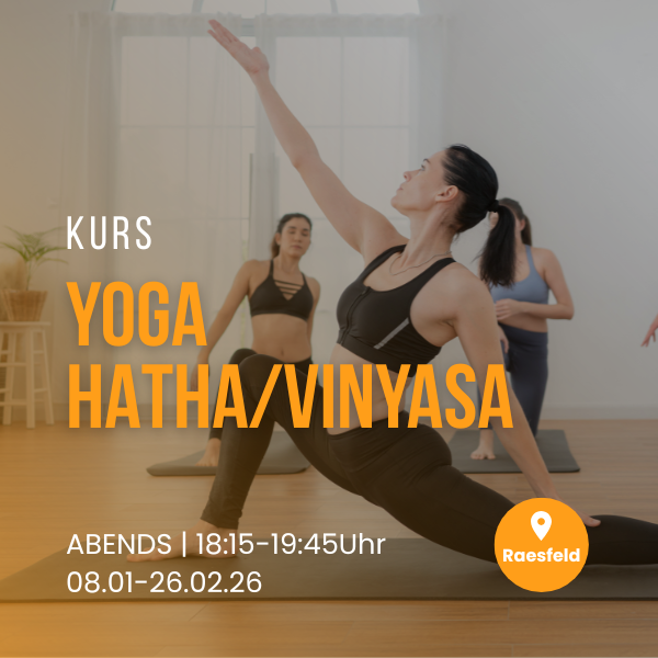 Yogakurs Hatha/Vinyasa - Abends - Raesfeld - 08.01.26