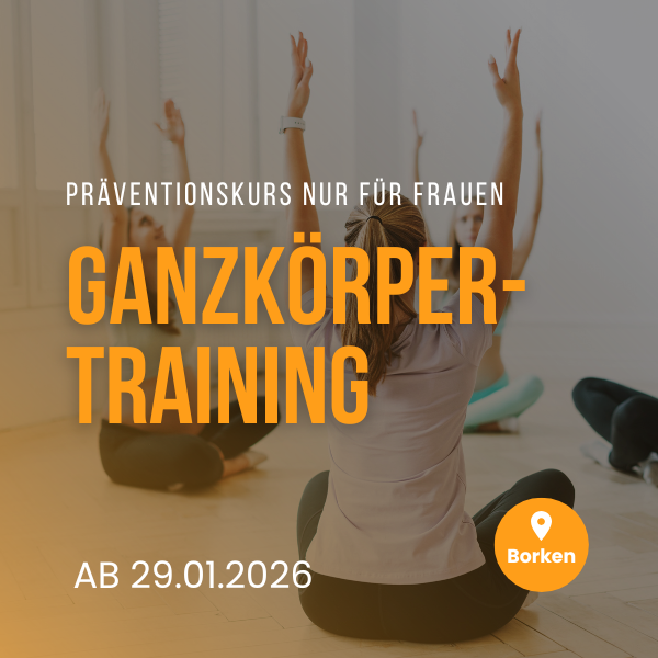 Präventionskurs Ganzkörpertraining nur für Frauen | Borken | 29.01.-26.03.26