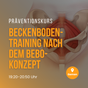 Präventionskurs | Beckenboden-Training nach dem BeBo Konzept | 06.05.26 | Gemen