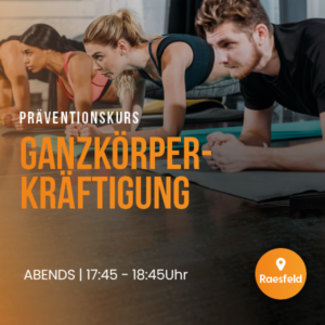 Präventive Ganzkörperkräftigung für Erwachsene | Raesfeld | 04.03.26 | Abends
