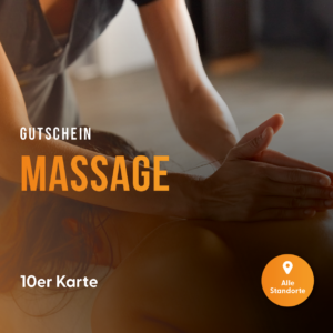 Gutschein | 10er-Karte Massage
