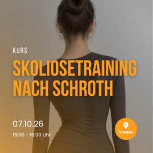 Kurs | Skoliosetraining nach Schroth | 07.10.26 | Vreden